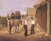 William Sidney Mount The Horse Dealers (mk09) Spain oil painting artist